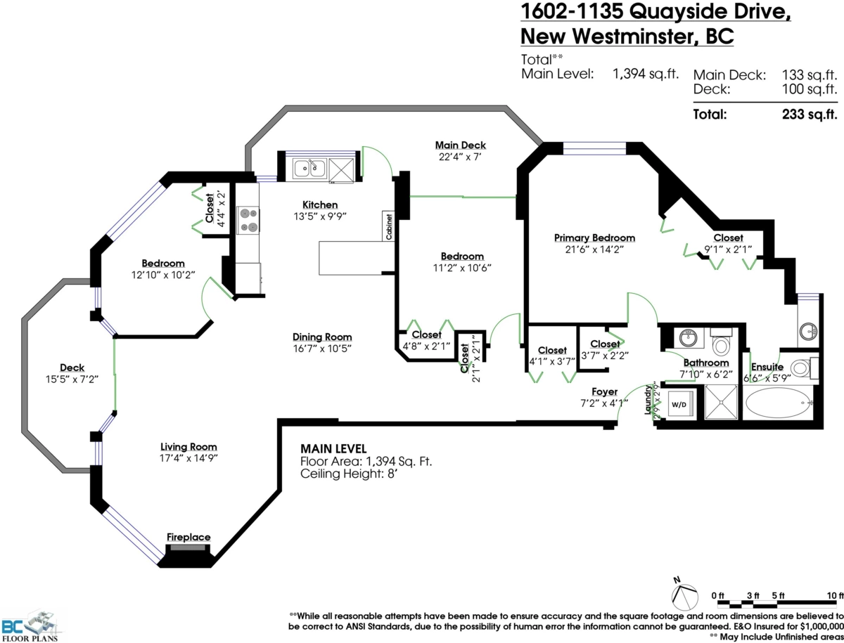 Staircase Photo of 1602 1135 Quayside Drive, New Westminster, BC