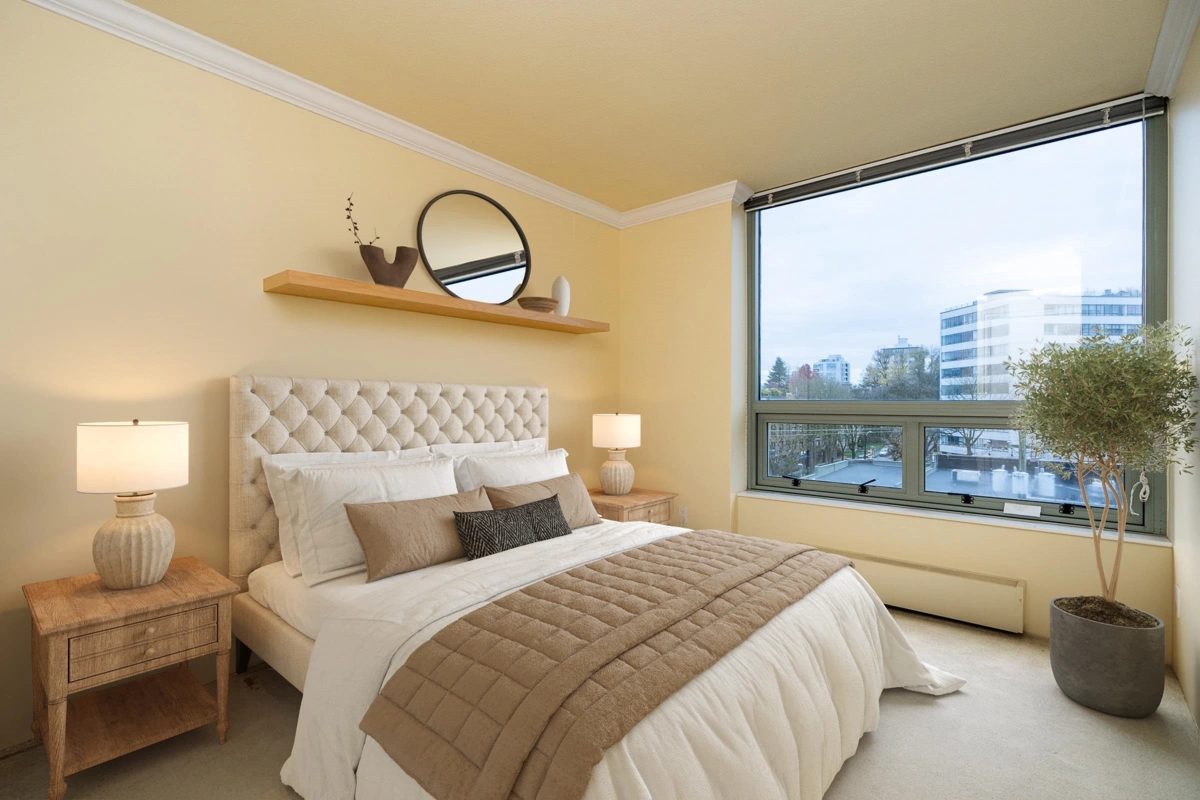 Bedroom 2 Photo of 602 1550 W 15th Avenue, Vancouver, BC