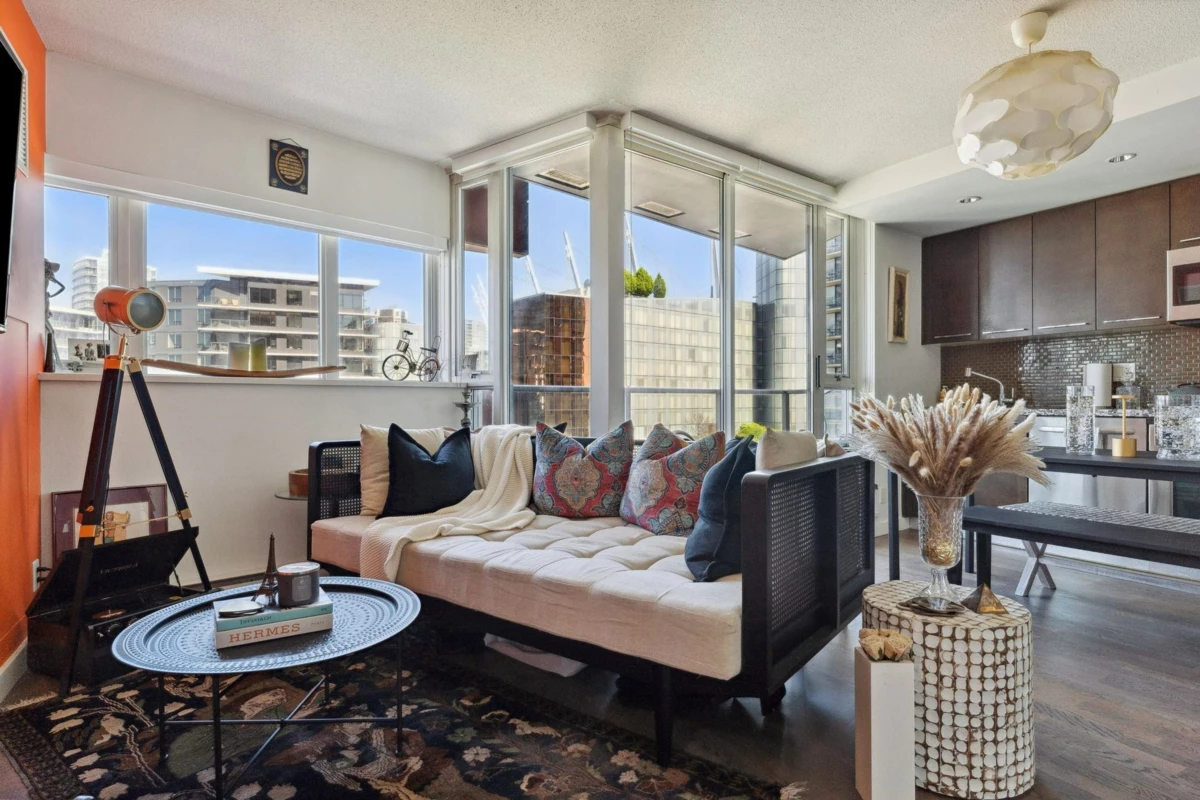 Exterior Rear Photo of 1701 918 Cooperage Way, Vancouver, BC