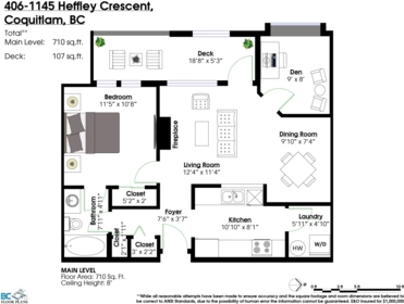 Basement Recreation Room Photo of 406 1145 Heffley Crescent, Coquitlam, BC