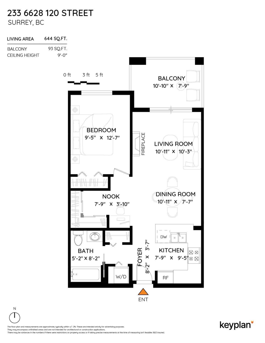 Family Room Photo of 233 6628 120 Street, Surrey, BC