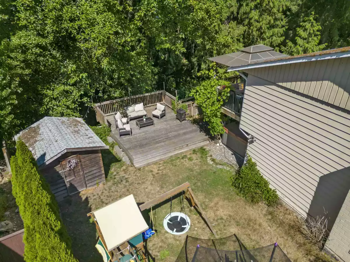 Aerial View of 19745 38a Avenue, Langley, BC