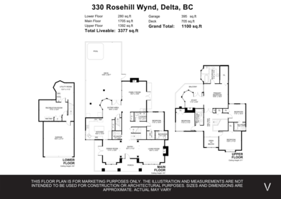Playground / Recreational Area Near 330 Rosehill Wynd, Delta, BC