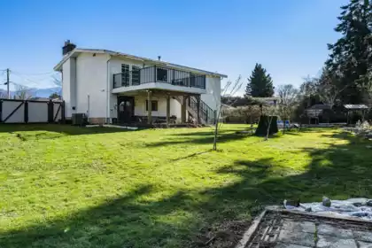 Aerial View of 10125 Shamrock Drive, Chilliwack, BC