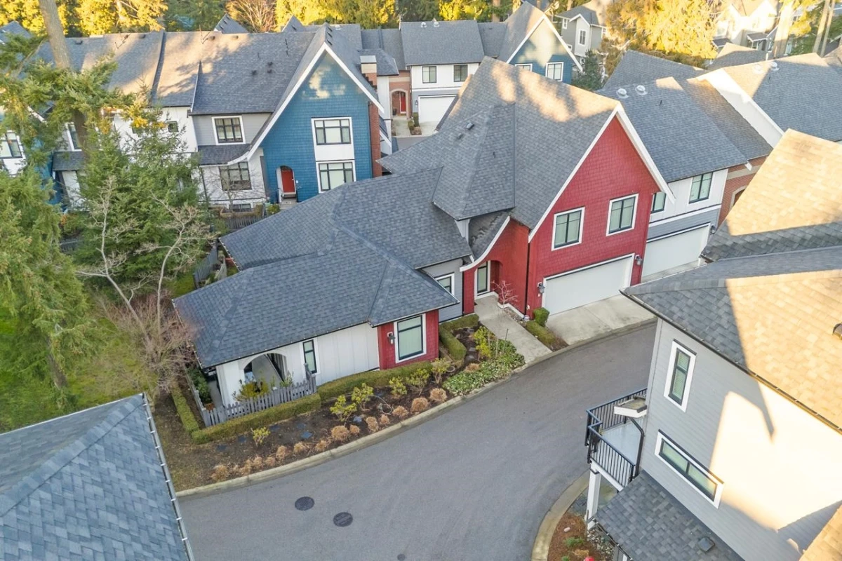 Aerial View of 80 15677 28 Avenue, Surrey, BC