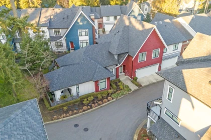 Aerial View of 80 15677 28 Avenue, Surrey, BC