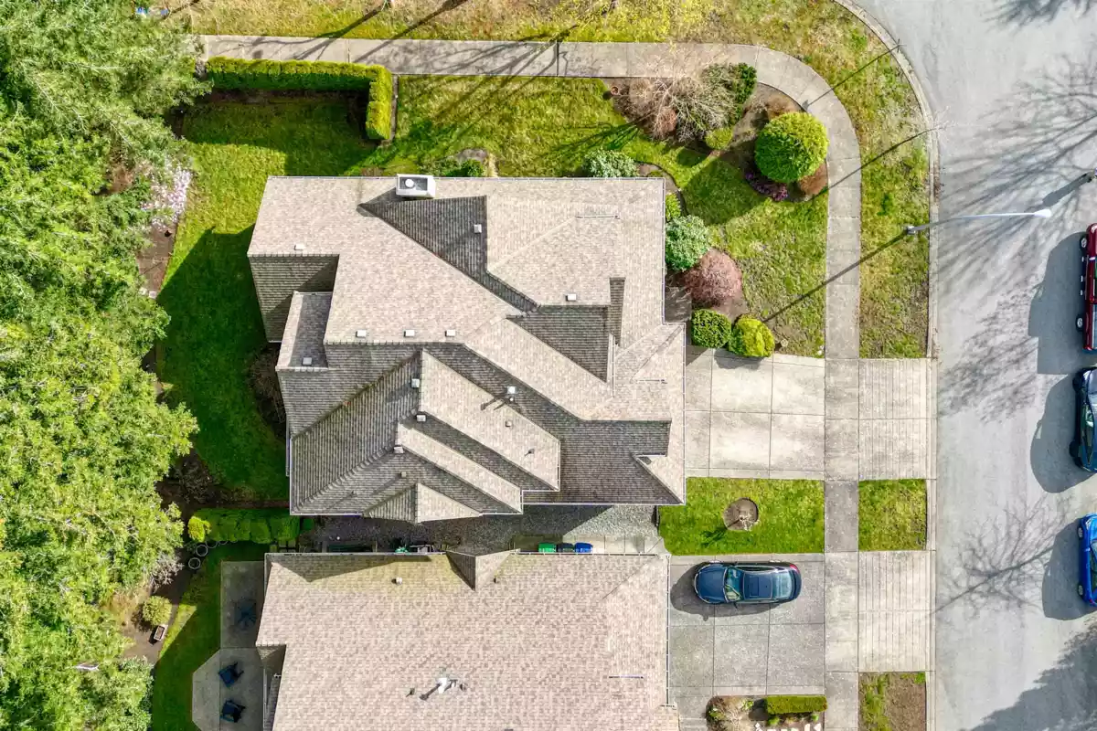 Aerial View of 2052 128a Street, Surrey, BC