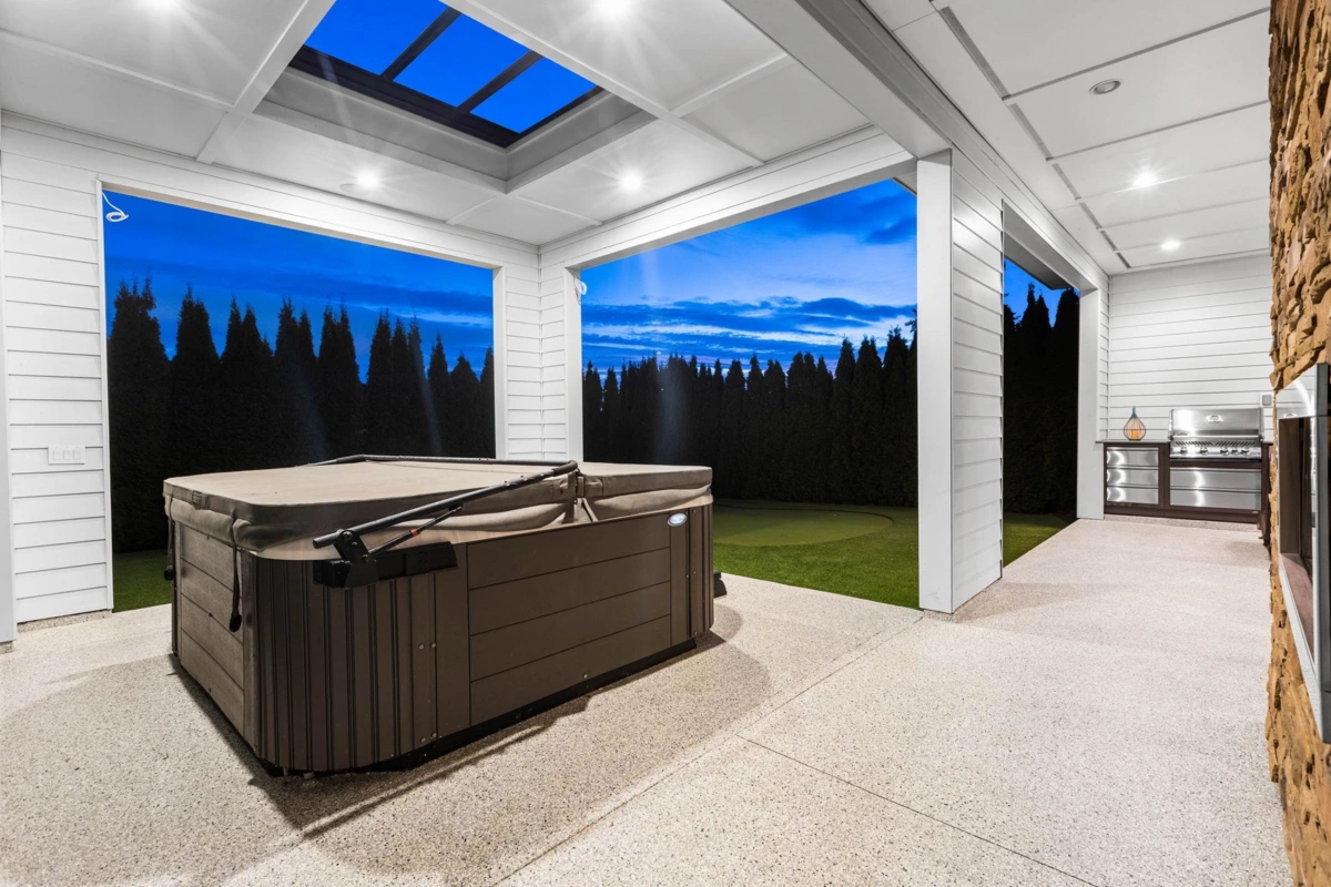 Aerial View of 2150 Kugler Avenue, Coquitlam, BC