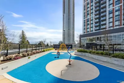Aerial View of 3112 13745 George Junction, Surrey, BC