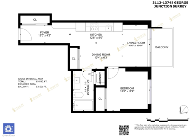Community Amenities Photo (Clubhouse) of 3112 13745 George Junction, Surrey, BC