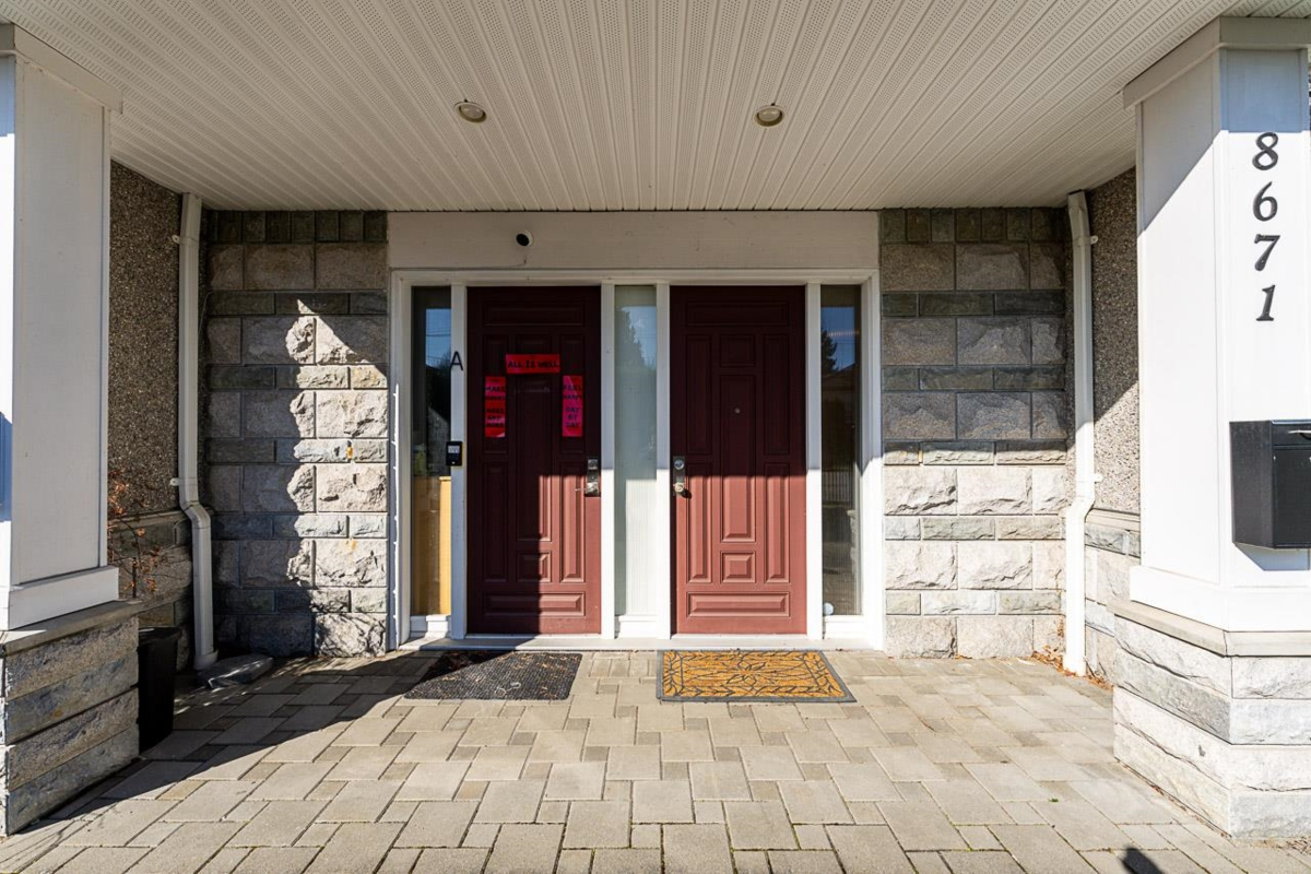 Exterior Rear Photo of 8671 Minler Road, Richmond, BC