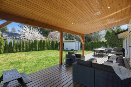 Aerial View of 5692 247a Street, Langley, BC