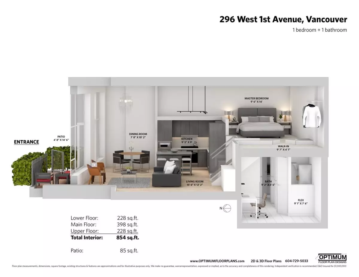 Exterior Rear Photo of 296 W 1st Avenue, Vancouver, BC