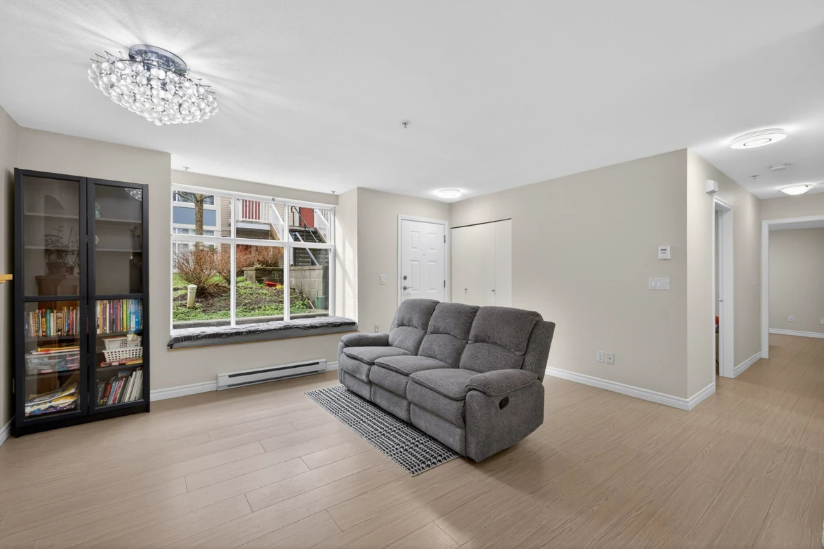 Living Room Photo of 18 7128 Stride Avenue, Burnaby, BC