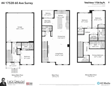 Backyard Photo of 4 17528 60 Avenue, Surrey, BC