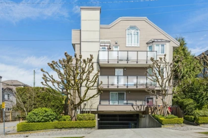 Aerial View of 152A W 18th Street, North Vancouver, BC