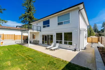 Backyard Photo of 576 Linton Street, Coquitlam, BC