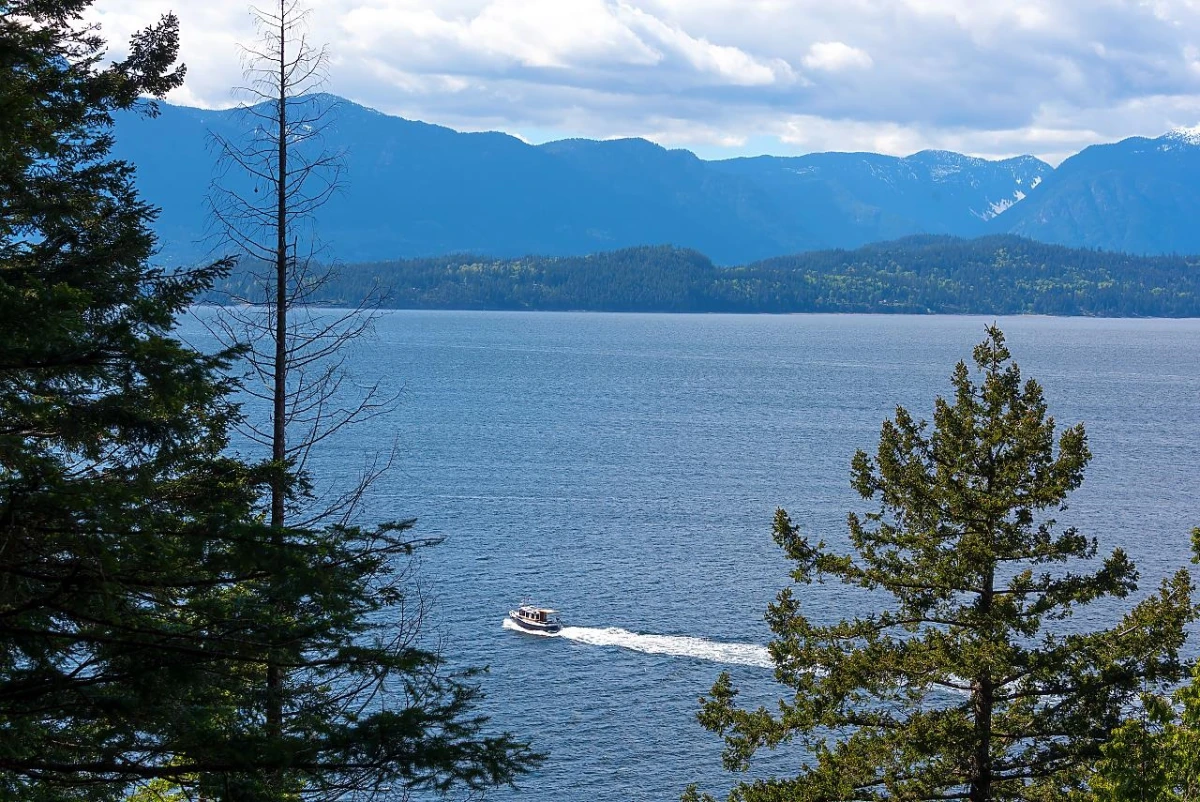 Exterior Rear Photo of 1750 Billington Road, Bowen Island, BC