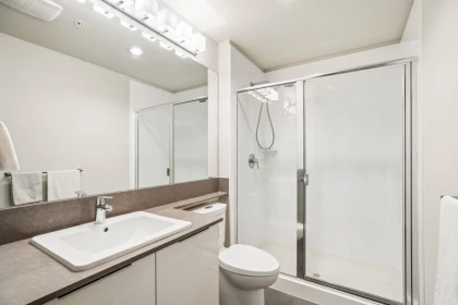 Garage Interior Photo of 412 1152 Windsor Mews, Coquitlam, BC