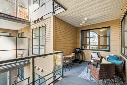 Outdoor Deck Photo of 412 1152 Windsor Mews, Coquitlam, BC