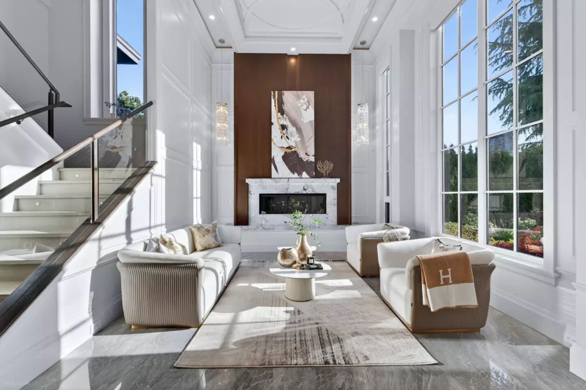 Living Room Photo of 6331 Chatsworth Road, Richmond, BC