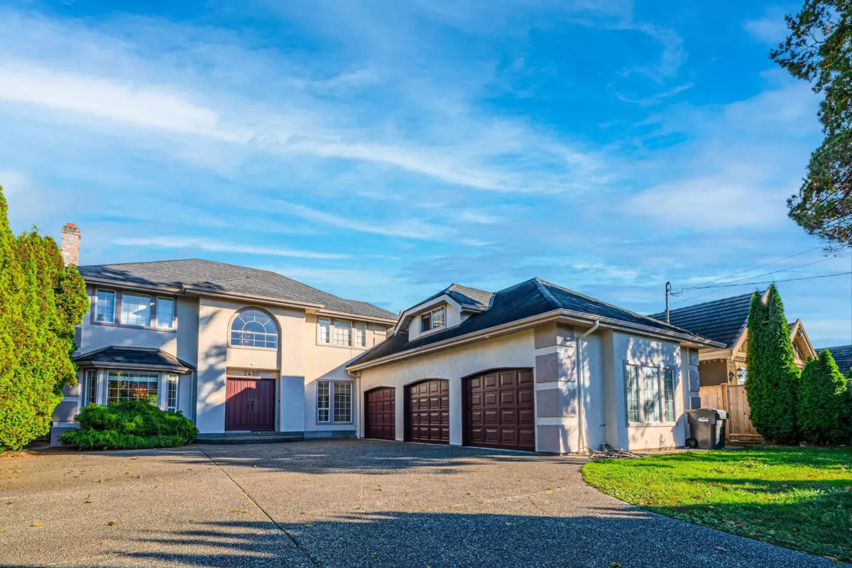 Exterior Rear Photo of 7420 Montana Road, Richmond, BC