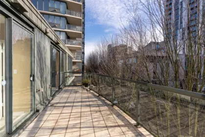 Outdoor Deck Photo of 411 1483 W 7th Avenue, Vancouver, BC
