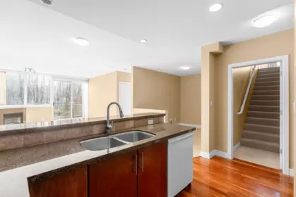 Powder Room Photo of 411 1483 W 7th Avenue, Vancouver, BC