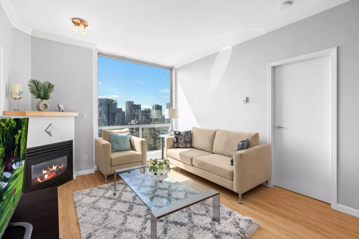 Family Room Photo of 2505 928 Richards Street, Vancouver, BC
