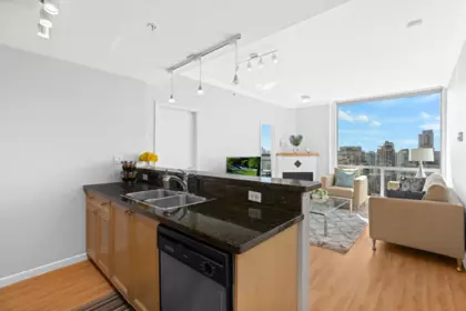 Kitchen Photo of 2505 928 Richards Street, Vancouver, BC