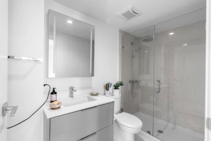 Guest Bathroom Photo of 1307 1471 Hunter Street, North Vancouver, BC