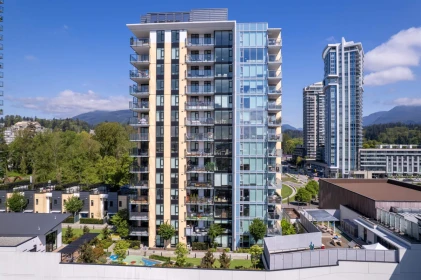 Outdoor Deck Photo of 1307 1471 Hunter Street, North Vancouver, BC