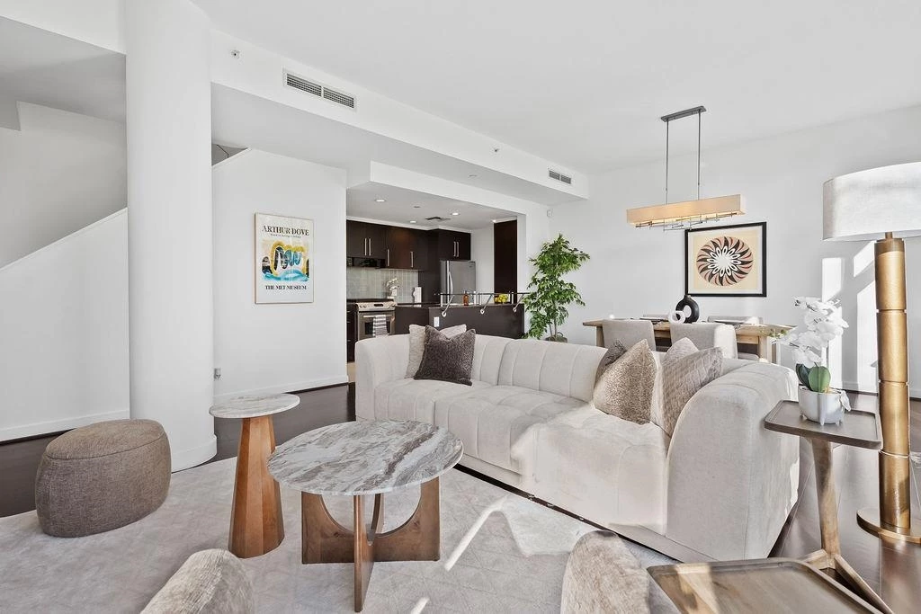 Living Room Photo of TH105 638 Beach Crescent, Vancouver, BC