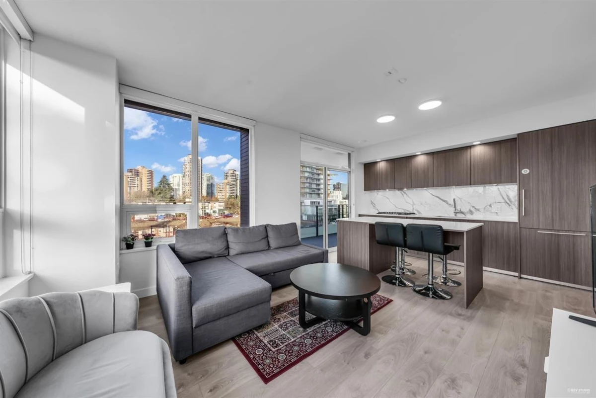 Living Room Photo of 307 6463 Silver Avenue, Burnaby, BC