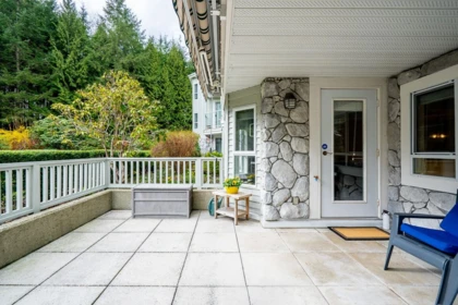 Backyard Photo of 107 1283 Parkgate Avenue, North Vancouver, BC