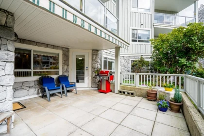 Outdoor Patio Photo of 107 1283 Parkgate Avenue, North Vancouver, BC