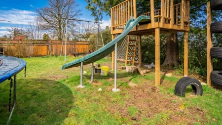 Aerial View of 32075 Debreen Crescent, Abbotsford, BC