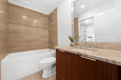 Basement Recreation Room Photo of 808 8628 Hazelbridge Way, Richmond, BC