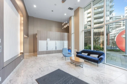 Entry Foyer Photo of 808 8628 Hazelbridge Way, Richmond, BC