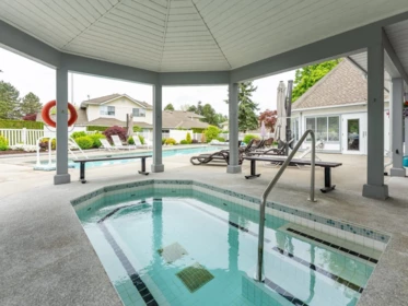 Aerial View of 108 8737 212 Street, Langley, BC