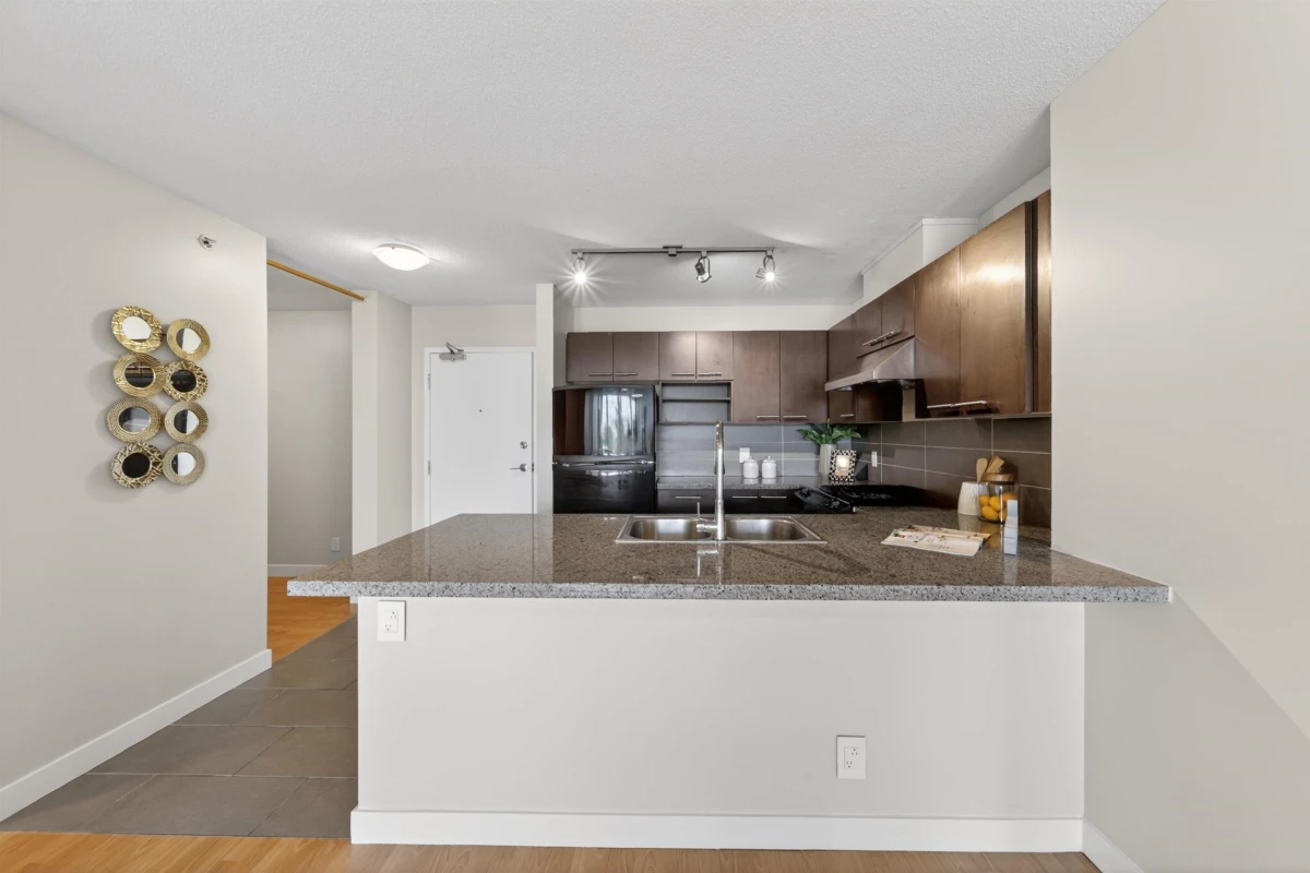 Living Room Photo of 802 9171 Ferndale Road, Richmond, BC