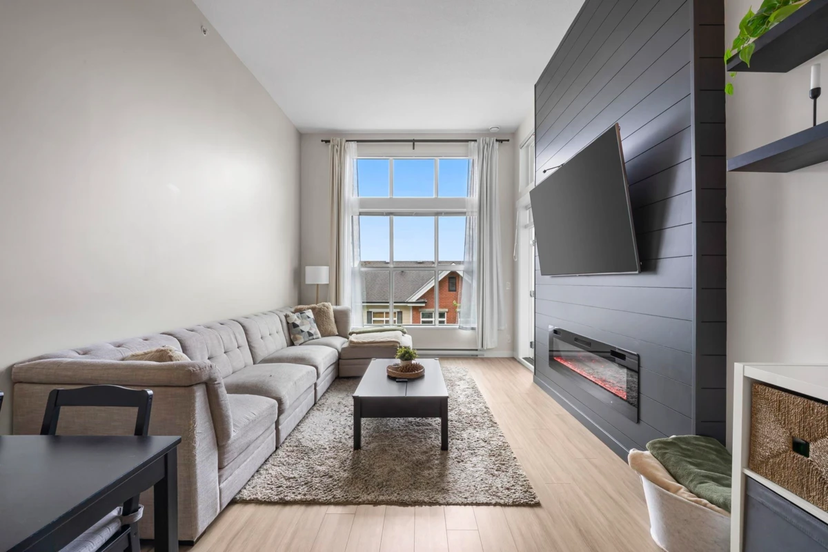 Living Room Photo of D413 8150 207 Street, Langley, BC