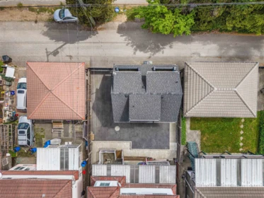 Aerial View of 3466 Dieppe Drive, Vancouver, BC