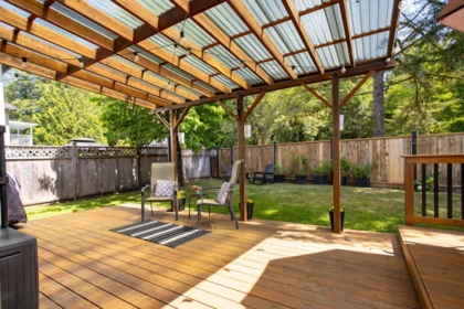 Backyard Photo of 1181 Esperanza Drive, Coquitlam, BC