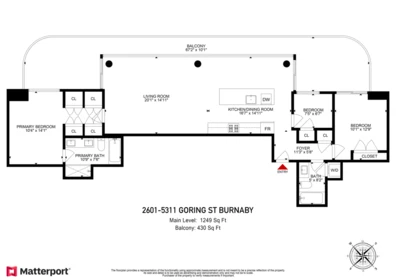 Basement Recreation Room Photo of 2601 5311 Goring Street, Burnaby, BC