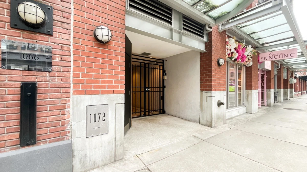 Exterior Rear Photo of 306 1072 Hamilton Street, Vancouver, BC