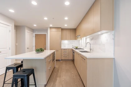 Kitchen Photo of 322 3563 Ross Drive, Vancouver, BC