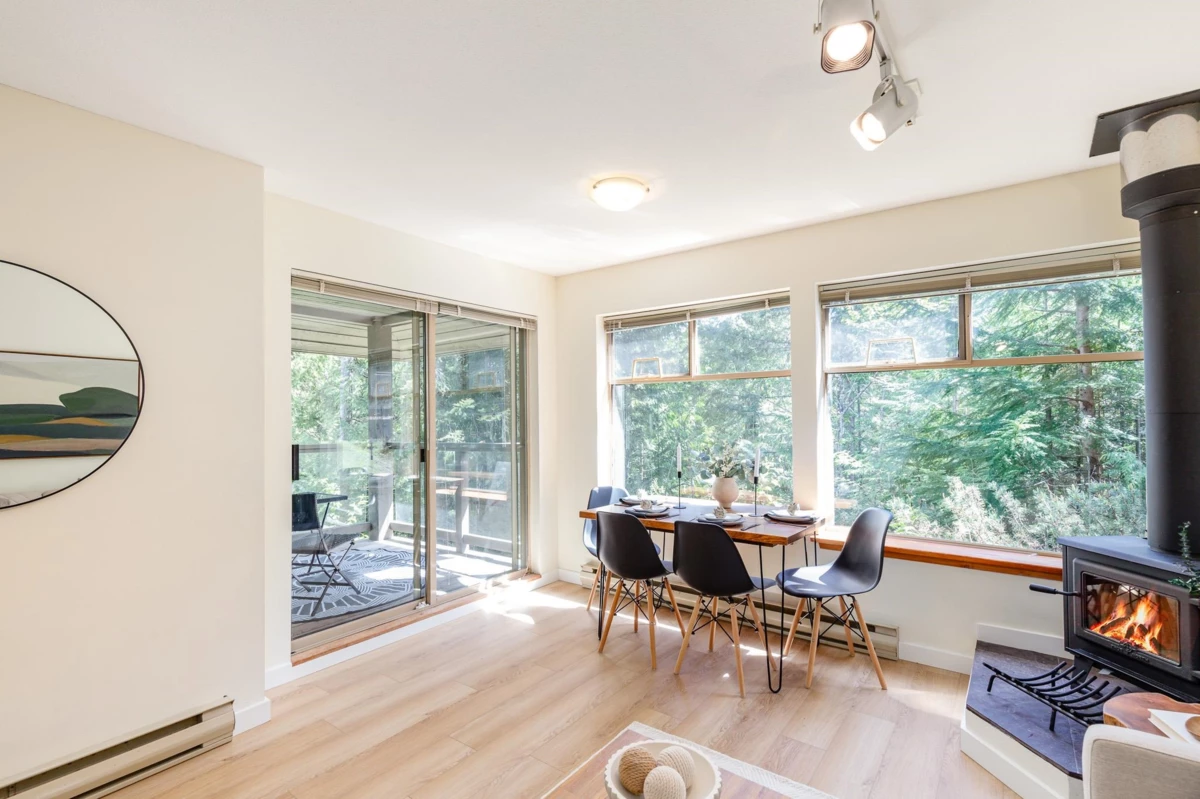 Living Room Photo of 301 3050 Hillcrest Drive, Whistler, BC