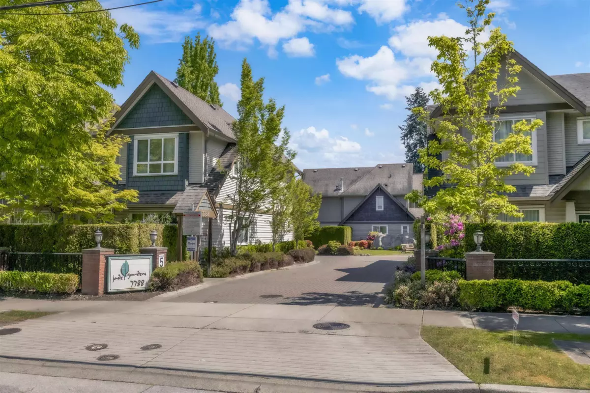 Exterior Rear Photo of 12 7788 Ash Street, Richmond, BC