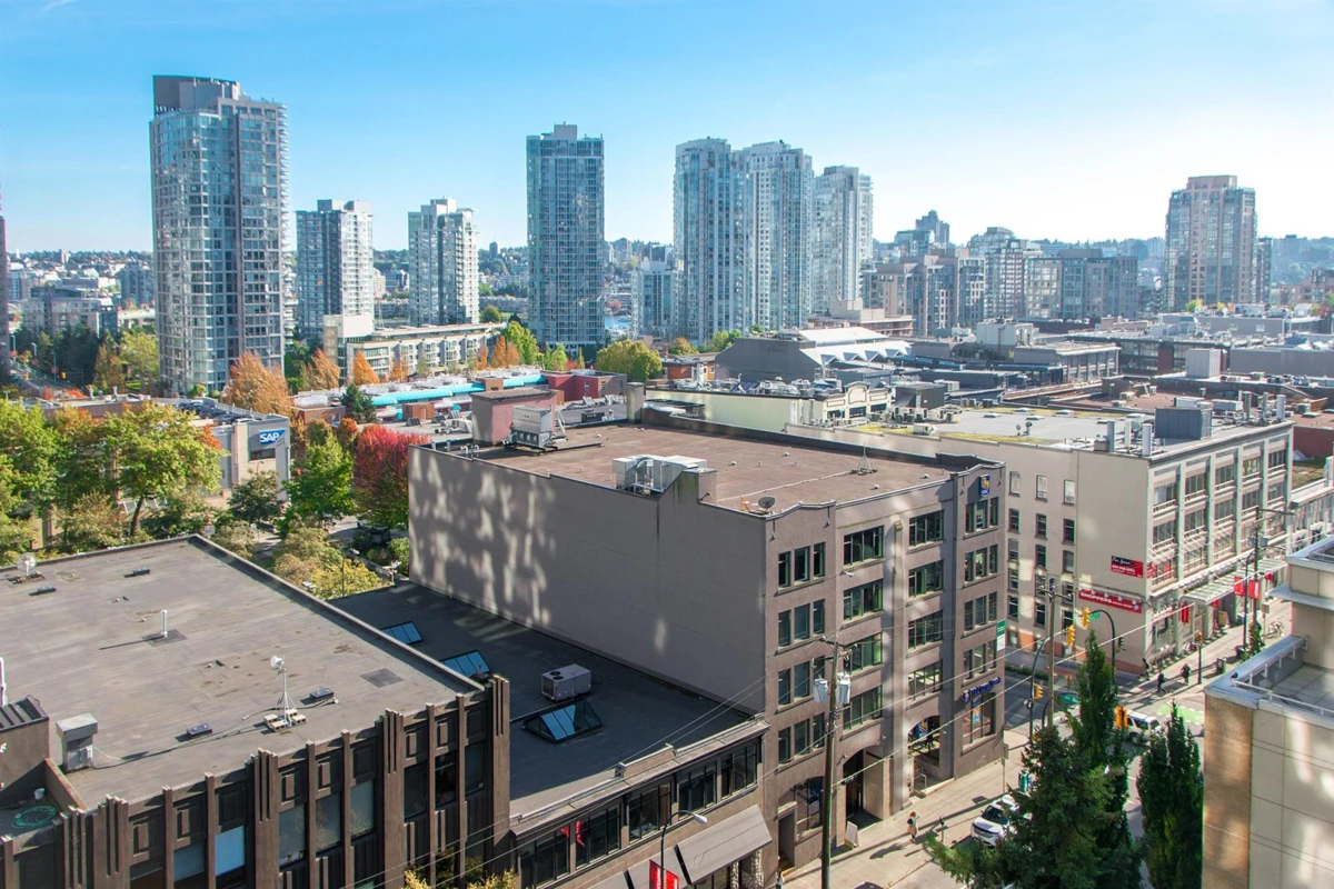 Exterior Rear Photo of 1208 939 Homer Street, Vancouver, BC